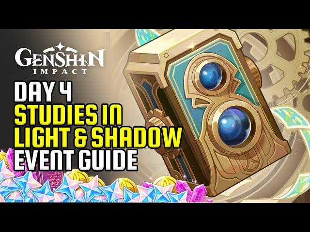 Studies In Light And Shadow Day 4 Event Guide | Fontainian Bird Photo Locations | Genshin Impact