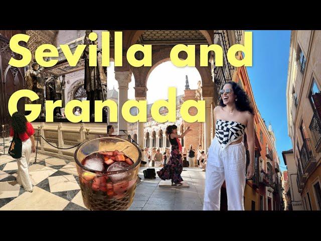 first time in sevilla and granada (vlog)