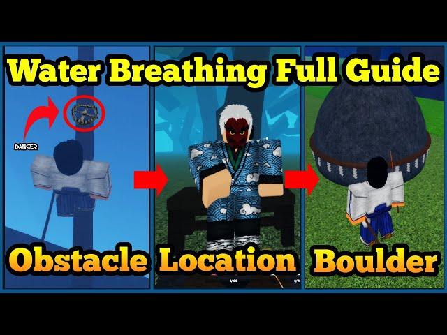 Water Breathing FULL Guide + Location + Parkour Walkthrough + Boulder | DemonFall Roblox