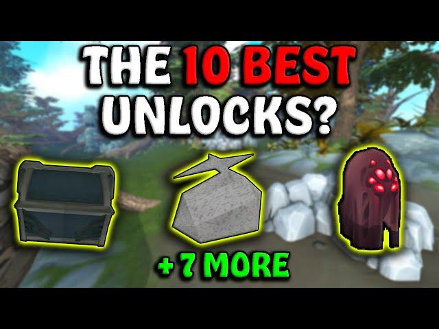 10 Unlocks I Couldn't Live Without! - RuneScape 2023