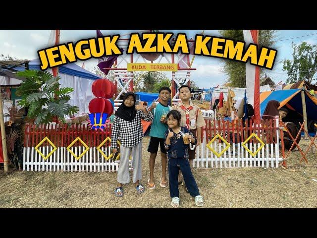 JENGUK AZKA IKUT PRAMUKA | VLOG MARSYA