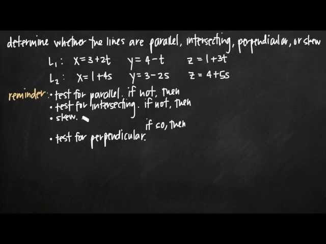 Parallel, intersecting, skew and perpendicular lines (KristaKingMath)