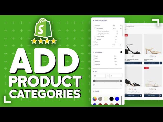 How To Add Product Categories In Shopify (For beginners 2025