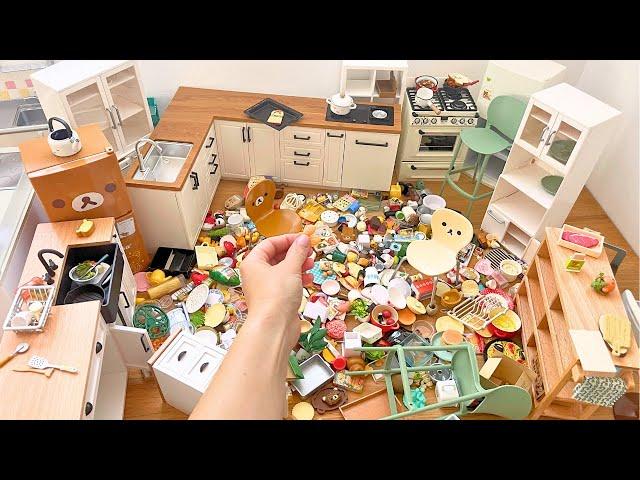 Mini kitchen set installation   ORCARA kitchen   ASMR 