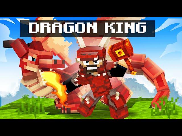 I'm a Dragon King in Minecraft