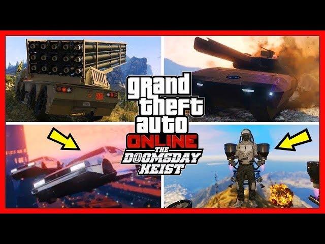 СУДНЫЙ ДЕНЬ. The Doomsday Heist GTA Online. НОВОЕ ОБНОВЛЕНИЕ ГТА ОНЛАЙН. Обзор нового транспорта.