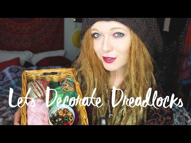 Decorating Dreadlocks + My Collection Of Beads & Hats