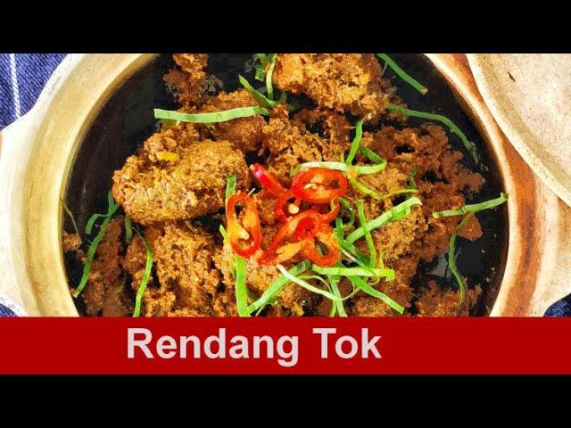 Rendang Tok - how to make the best beef rendang from Perak (irresistible flavor)