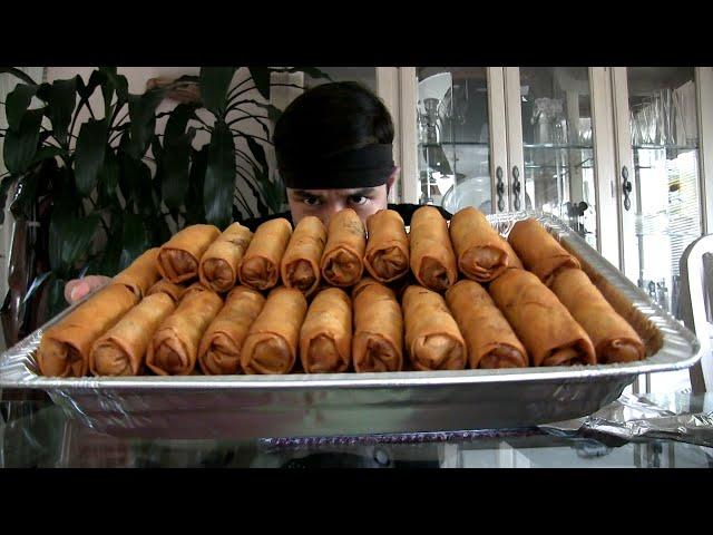 50 Egg Roll Challenge (~10k Calories)