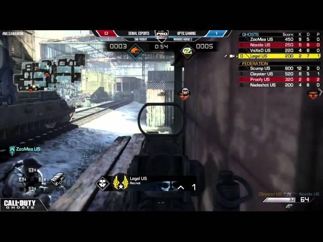 Call of Duty Ghosts   Optic Gaming vs Denial Esports Mlg Anahiem 2014