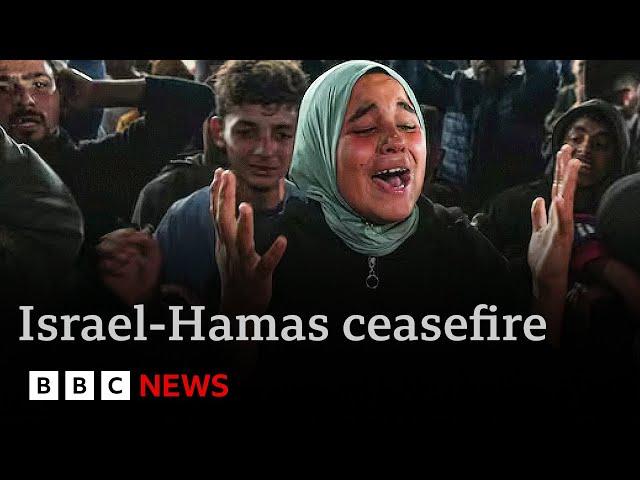 Gaza and Israel welcome ceasefire and hostage deal but will the war end? | BBC News