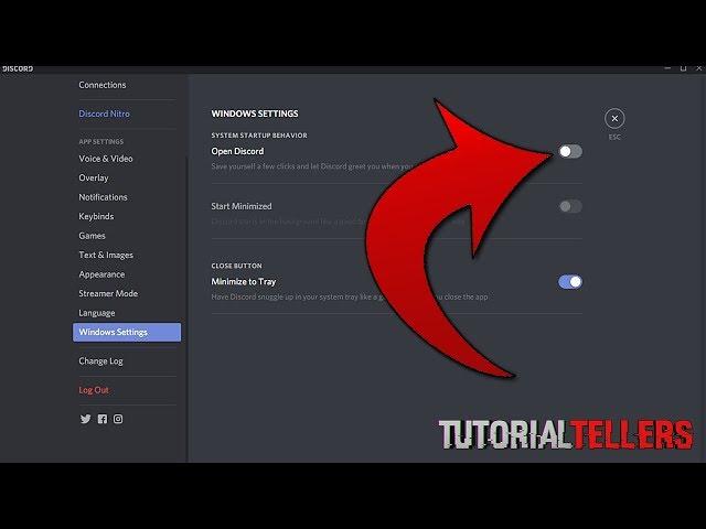How to Disable Discord On Startup