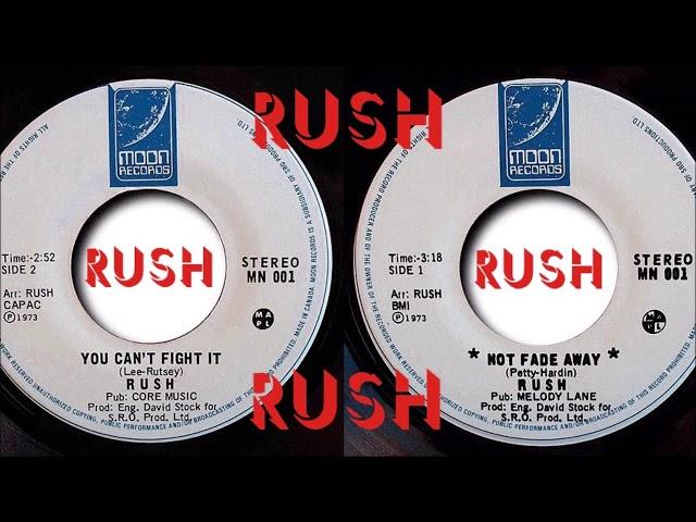 RUSH - Not Fade Away & You Can't Fight It (First Single) 1973 - Moon Records (MN 001)