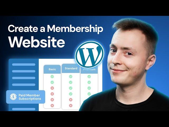 How to EASILY Create a Membership Website With WordPress (2024)