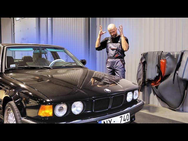 BMW E32 V8, она идеальна! Проверяем фазы ГРМ