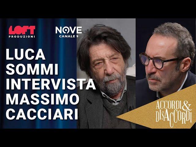 Luca Sommi intervista Massimo Cacciari