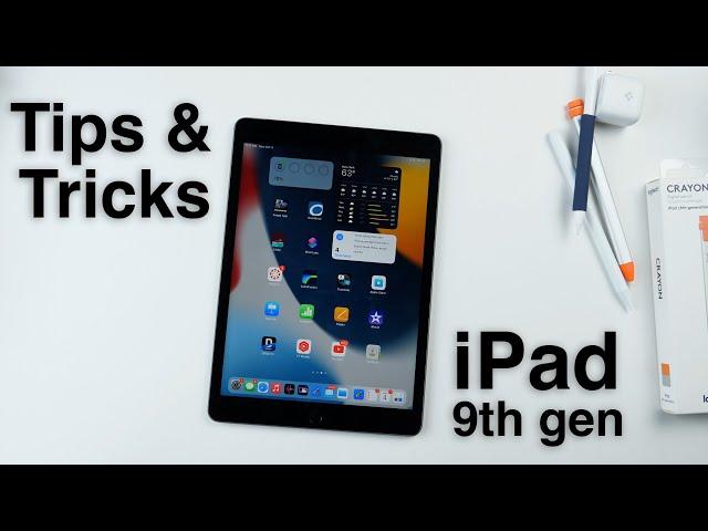 How to use iPad 9th Gen + Tips/Tricks!