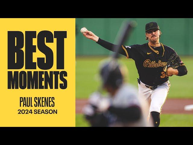 Paul Skenes' 2024 Season Highlights | Pittsburgh Pirates