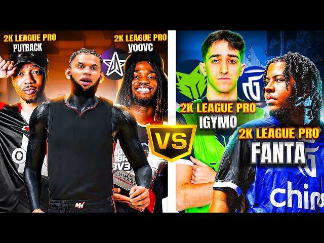 I Took the BEST LOCKDOWN Build Into a $1000 Pro-Am Tourney Against 3 2K LEAGUE PROS... (NBA 2K25)