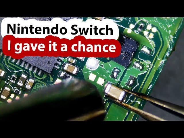 Nintendo Switch No power - This is why I avoid devices with prior repair attempt.