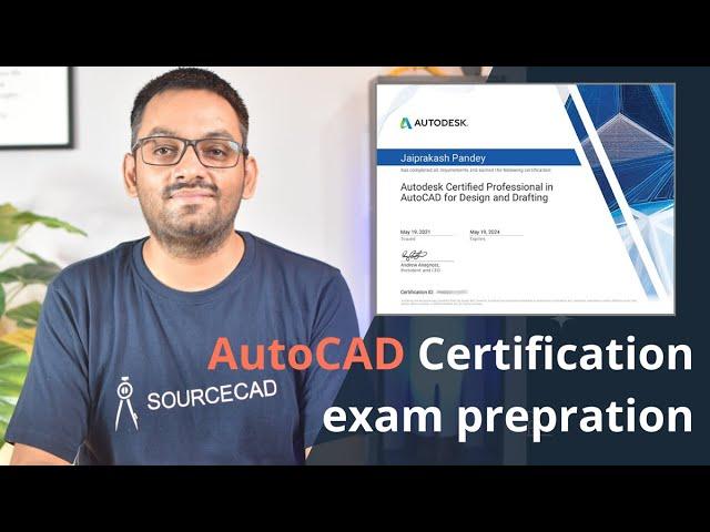 AutoCAD Certification exam preparation - Complete details