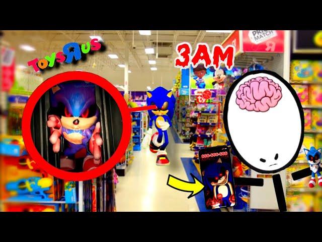 DO NOT CALL SONIC.EXE AT TOYS R US AT 3AM CHALLENGE(SONIC.EXE COMES AFTER ME)