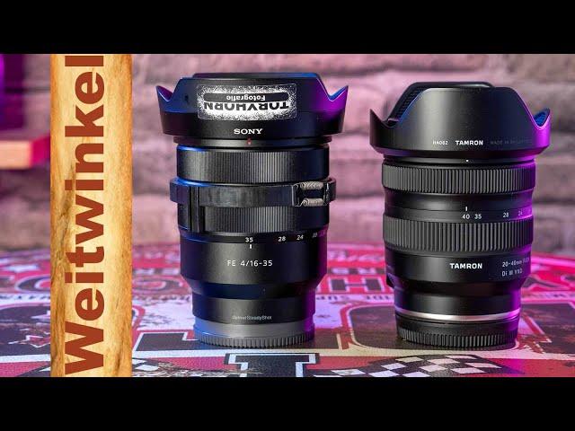 Sony 16-35mm vs. Tamron 20-40mm | Review [Deutsch]