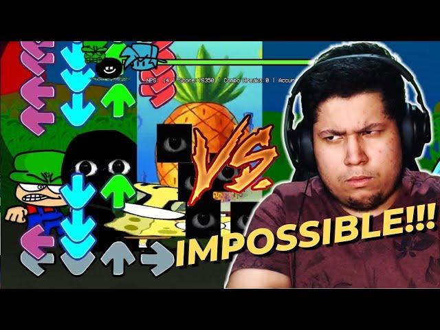 THE IMPOSSIBLE TRIO ! BAMBI x BOB x SPONG Vs SillyFangirl | FNF Impossible MOD