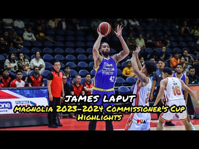 James Laput Magnolia 2023-2024 PBA Commissioner's Cup Highlights