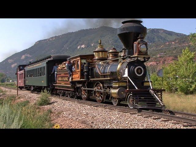 Steam in the Rockies - Eureka & Palisade 4-4-0 #4 on the Durango & Silverton