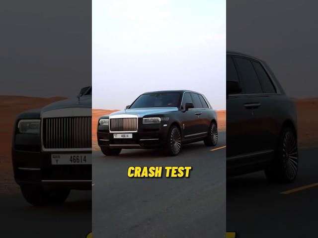 Why There Is No Crash Test For Rolls Royce?