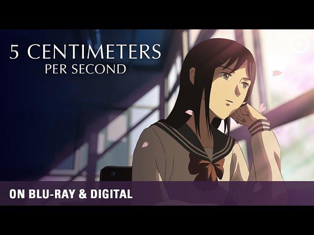 Makoto Shinkai - 5 CENTIMETERS PER SECOND | On Blu-ray & Digital