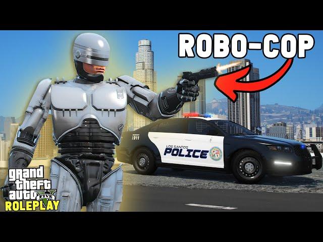 I BECAME ROBOCOP IN GTA RP