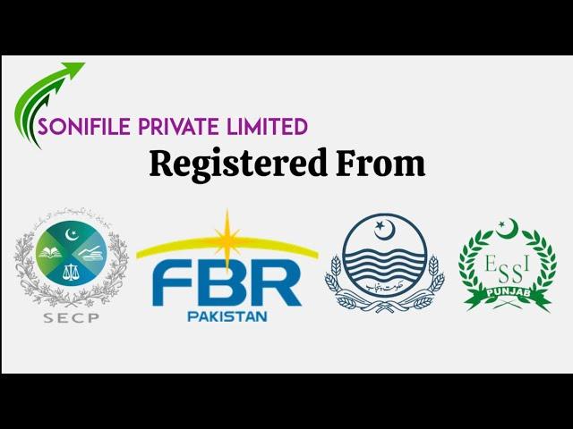 Introduction SoniFile Private Limited | FBR | SECP | Marketing | YouTube