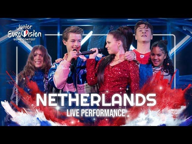 Sep & Jasmijn - Holding On To You (LIVE) | Netherlands  | Junior Eurovision 2023 | #JESC2023