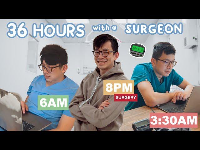 36 hour call shift with a surgeon 🩺