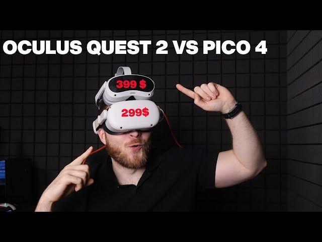 VR Pico 4 VS Oculus Quest 2 Обзор-Сравнение. + АНОНС