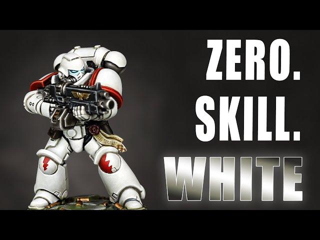 The EASIEST WHITE ARMOUR tutorial EVER. Just THREE steps - Zero Skill 11