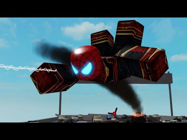 Spiderman No Way Home Bridge Scene | Spiderman Vs Doc Ock [roblox animation]