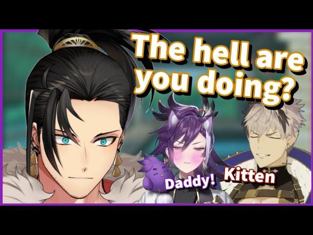 Shinri's REACTION to E-BOY RUZE and his DISCORD KITTENS! 【Holostars EN | Josuiji Shinri】