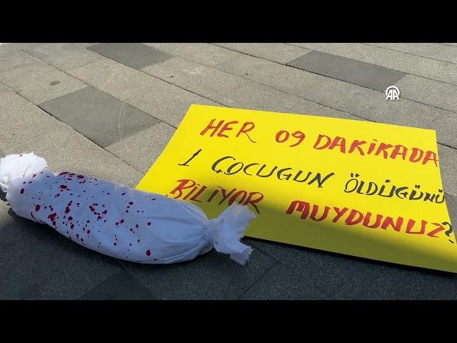 Gazzeli çocukların dramı göz yaşarttı!