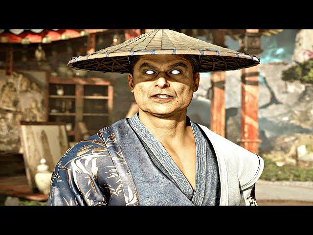 MK1 Old Raiden Returns Scene (MK12 2023) PS5 Mortal Kombat 1