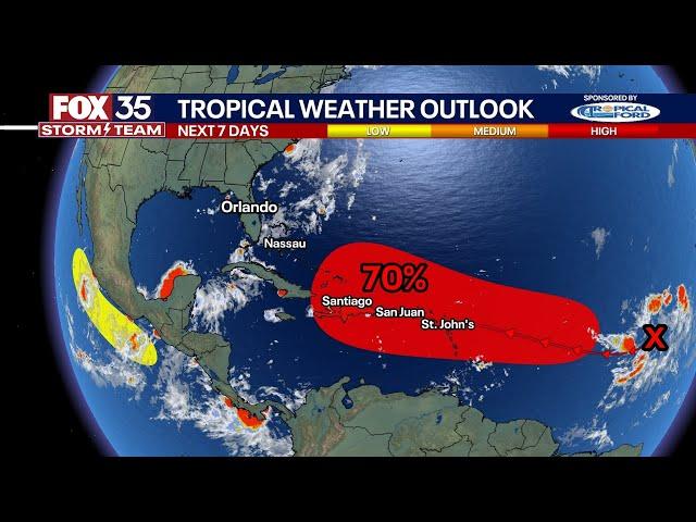 Eyes on possible tropical threat forming next week