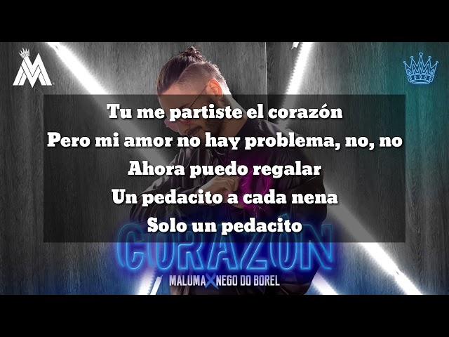 Maluma-corazon(audio,letra) ft nego do bore