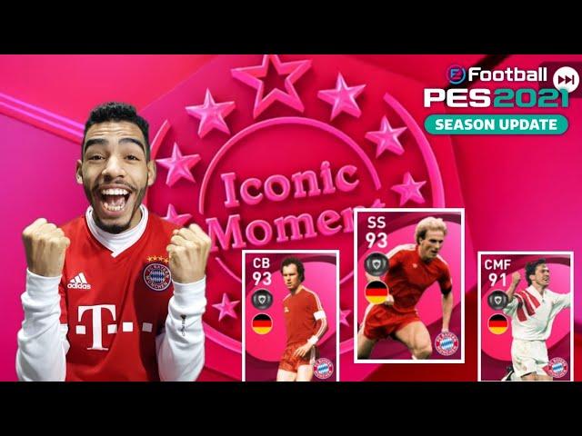 12 000 coins pack opening ICONIC MOMENT- FC BAYERN PES 2021 MOBILE - part 2