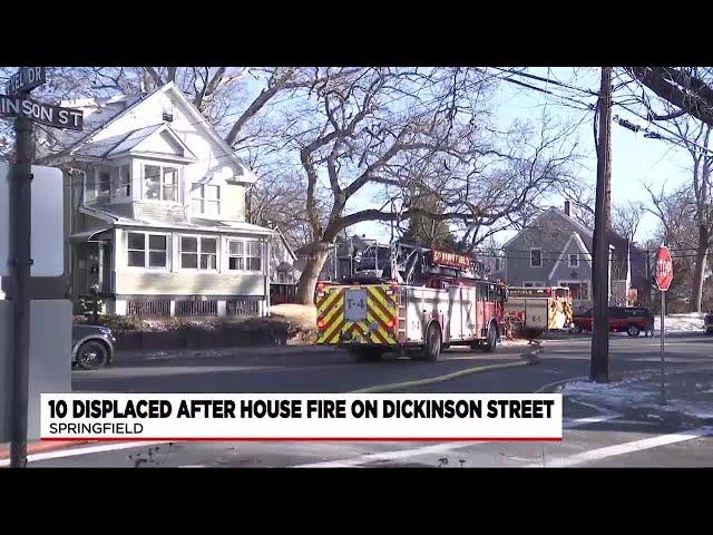 Multiple people displaced in Springfield fire