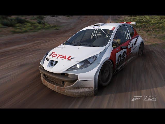 Forza Horizon 5 | Peugeot 207 Super 2000 | Rally Adventure Expansion Gameplay