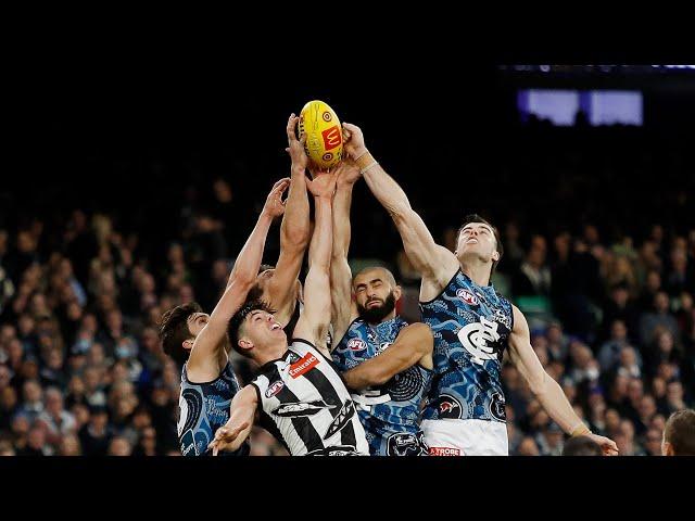 Lachie Plowman - Highlights - AFL Round 11 2022 - Carlton Blues @ Collingwood Magpies