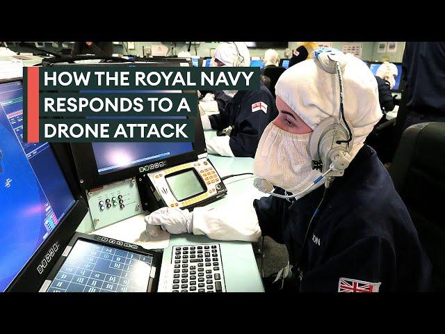 Inside the operations room of a £1.4bn Royal Navy Type 45 destroyer