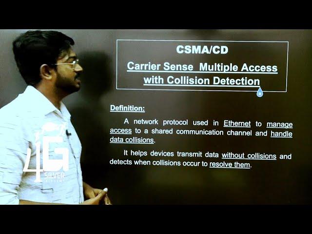 CSMA/CD in Tamil | Carrier Sense Multiple Access with Collision Detection | Computer Networks Unit 5